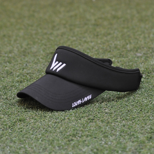 루이스라비 골프 모자 와플 썬캡 (블랙)