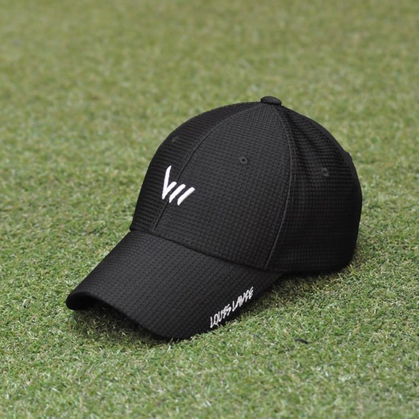 루이스라비 골프 모자 와플 볼캡 (블랙)