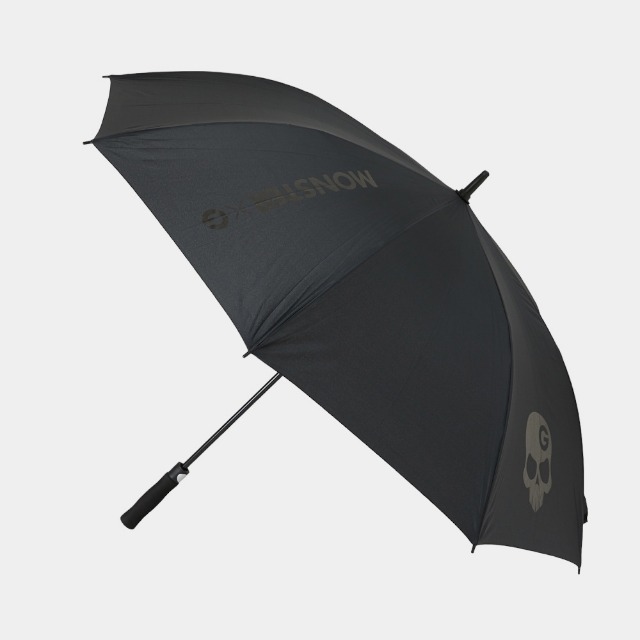 몬스터지 경량 골프 우산 싱글 캐노피 블랙